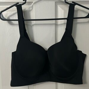 Shecurve Black Full-Coverage Bra